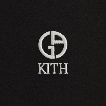 Women Kith Giorgio Armani & Kith Women Mulberry Vintage Tee - Black