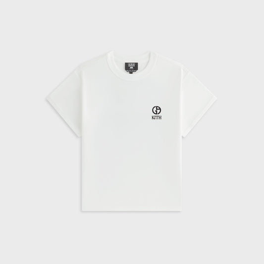 Women Kith Giorgio Armani & Kith Women Mulberry Vintage Tee - White