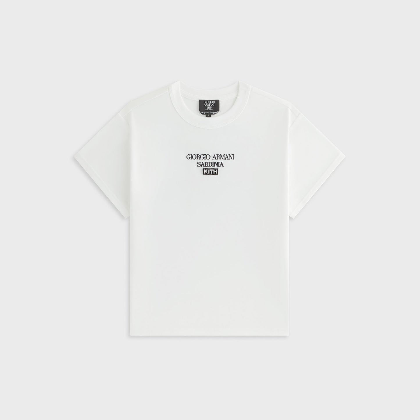 Women Kith Giorgio Armani & Kith Women Sardinia Mulberry Tee - White