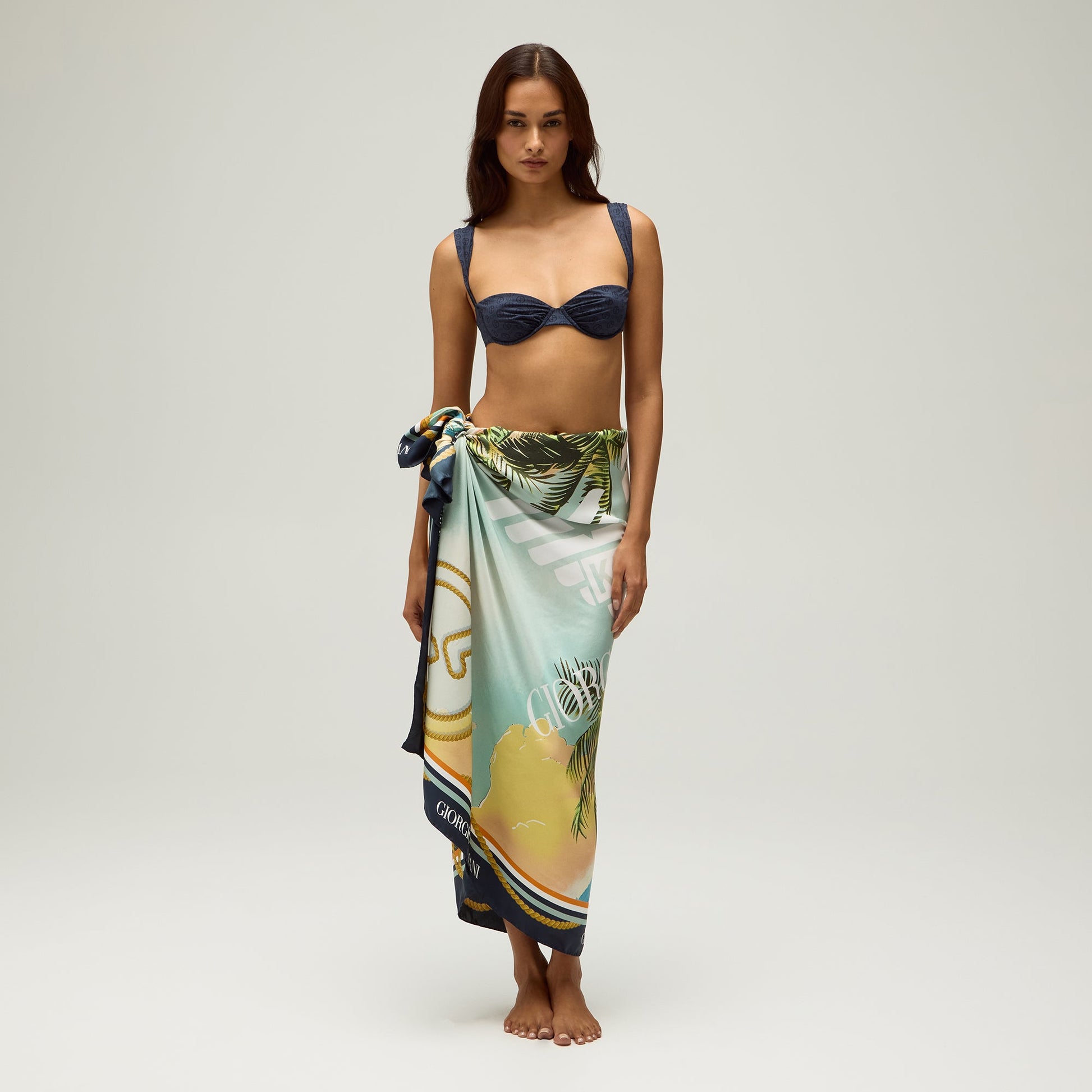Women Kith Giorgio Armani & Kith Women Printed Sarong - Multi