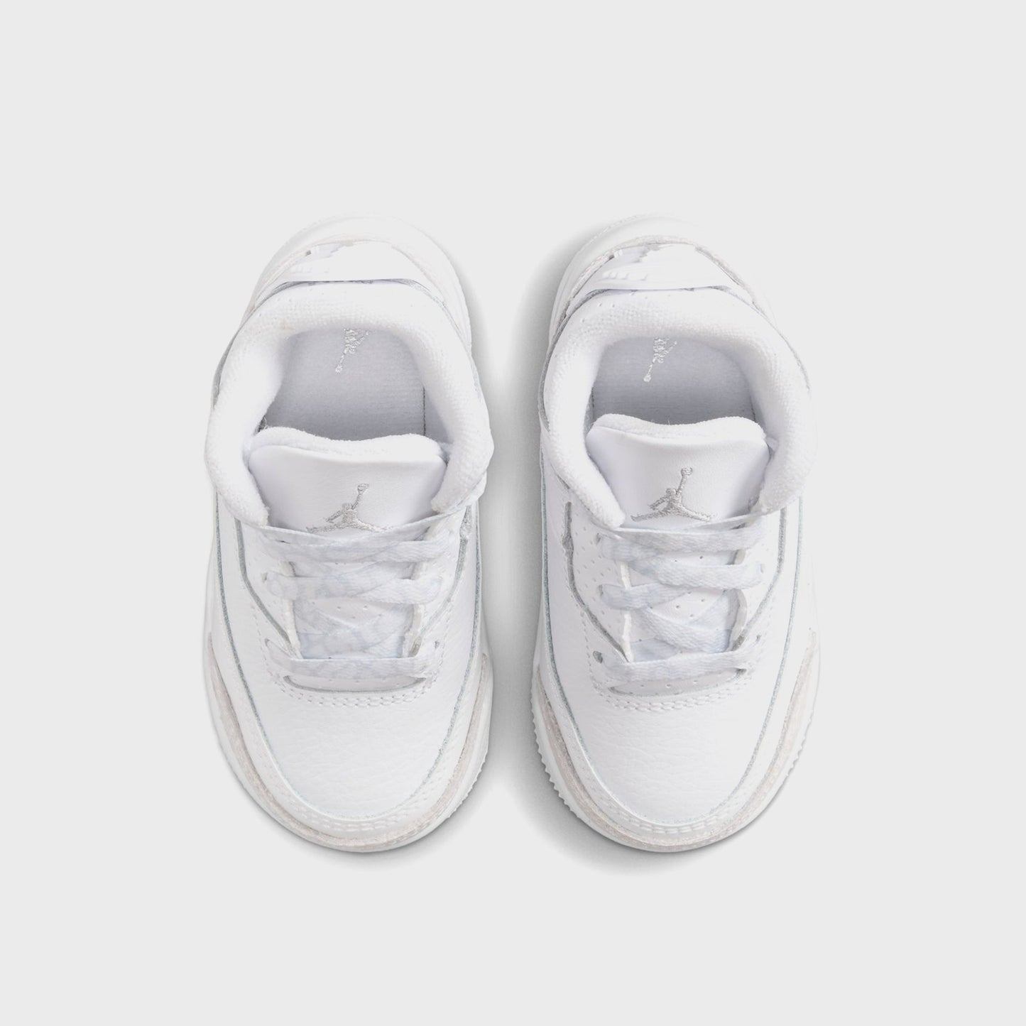 Kids Kith Nike TD Air Jordan 3 Retro - White / Metallic Silver / White