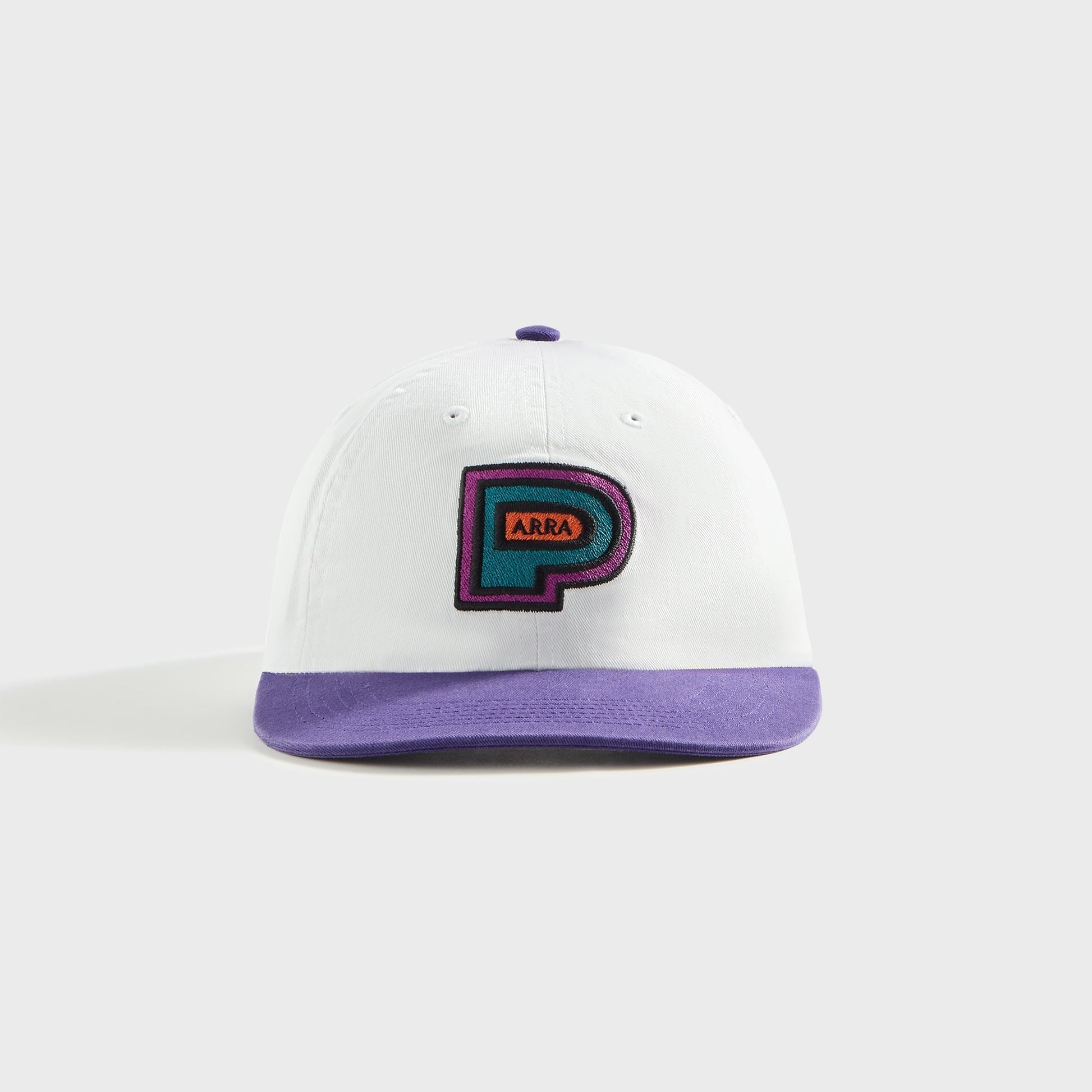 Men Kith by Parra Repeat Pea 6 Panel Cap - Purple
