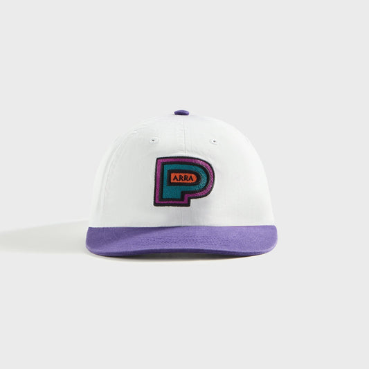 Men Kith by Parra Repeat Pea 6 Panel Cap - Purple