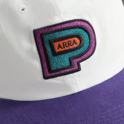 Men Kith by Parra Repeat Pea 6 Panel Cap - Purple