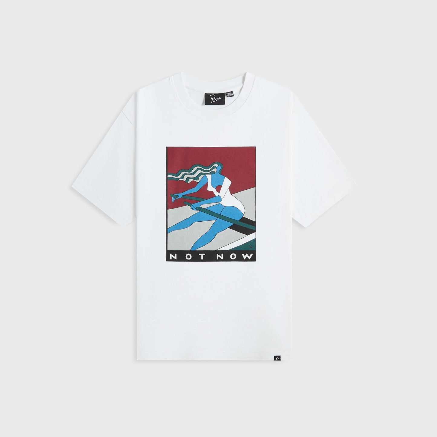 Men Kith by Parra Into Nowhere Tee - White