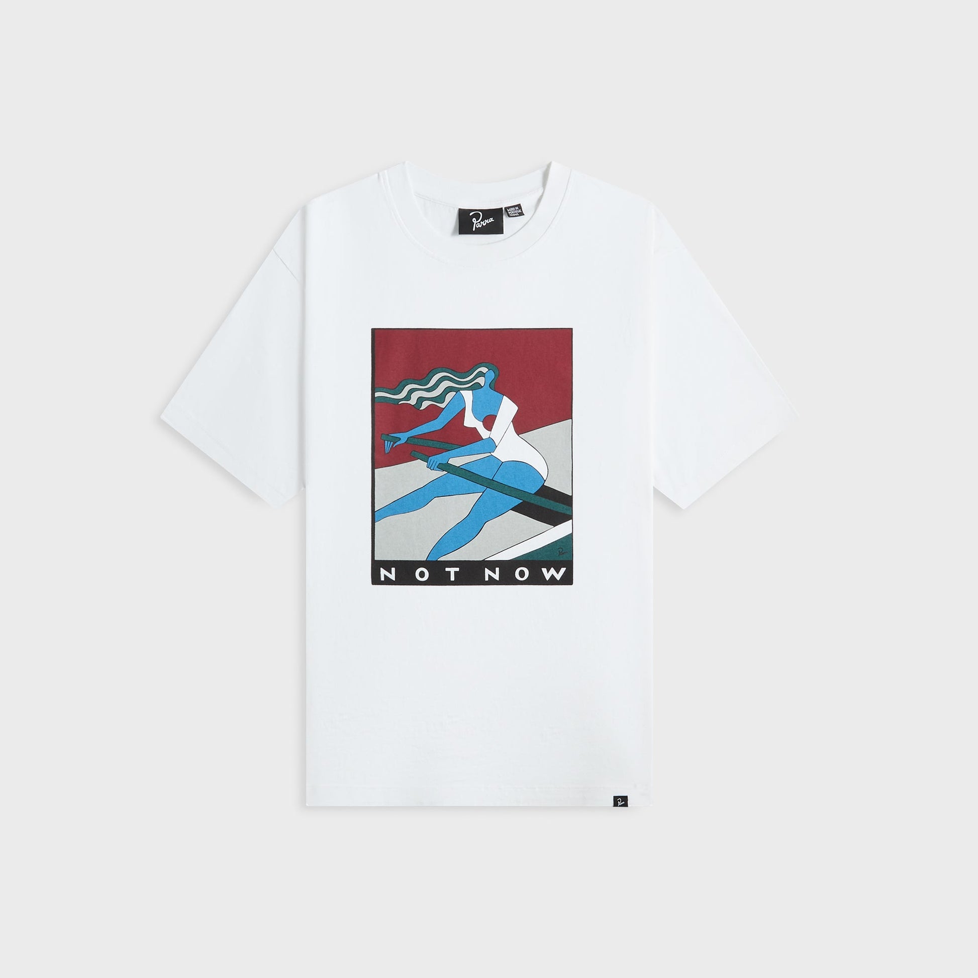 Men Kith by Parra Into Nowhere Tee - White