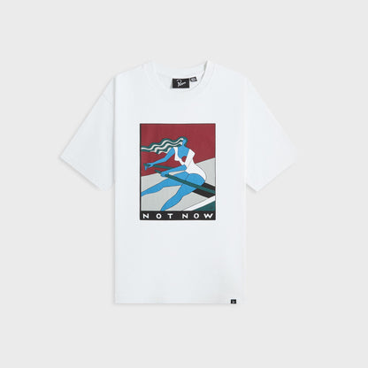 Men Kith by Parra Into Nowhere Tee - White