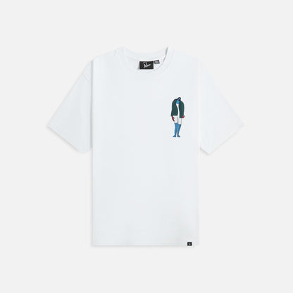 Men Kith by Parra The Broken Door Tee - White