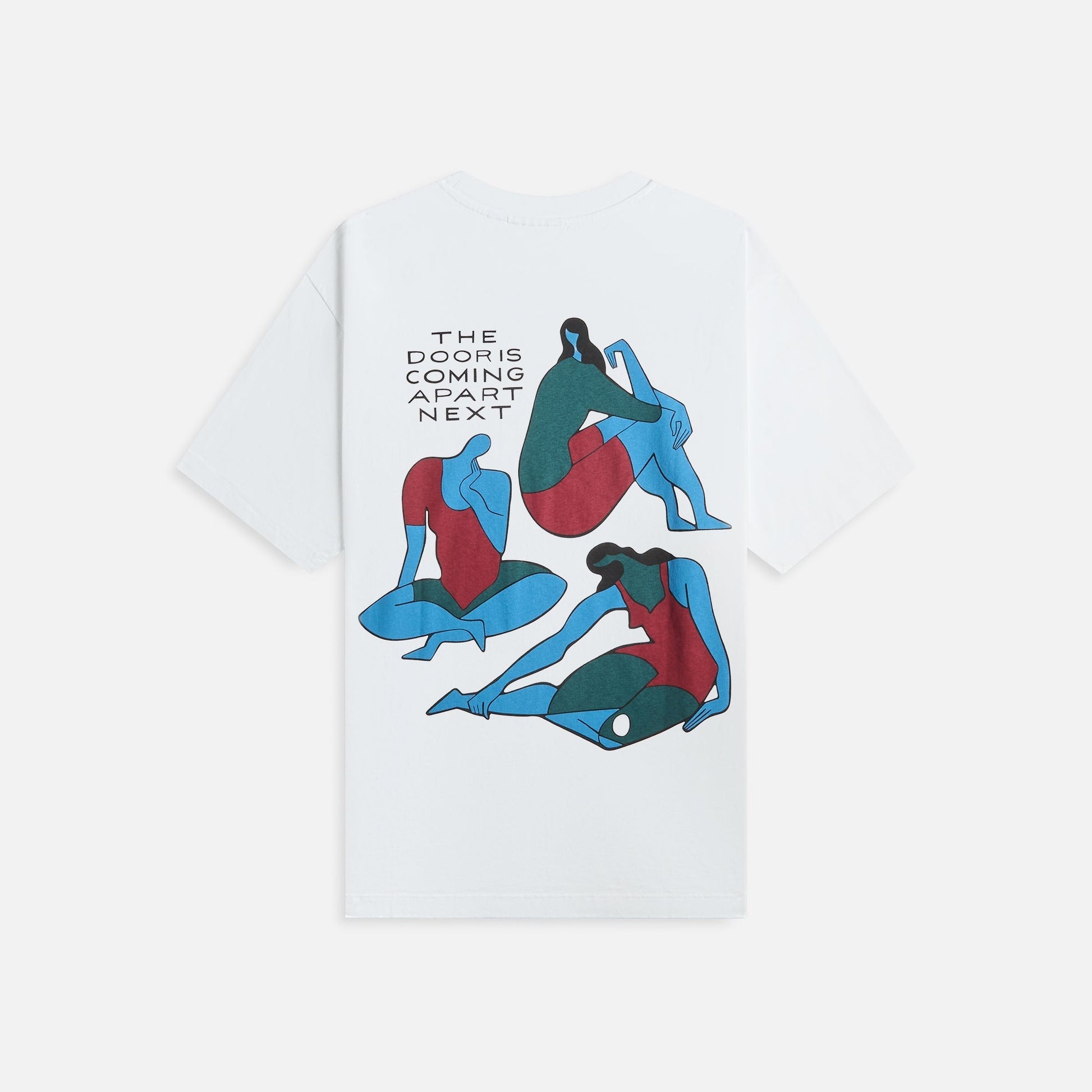 Men Kith by Parra The Broken Door Tee - White