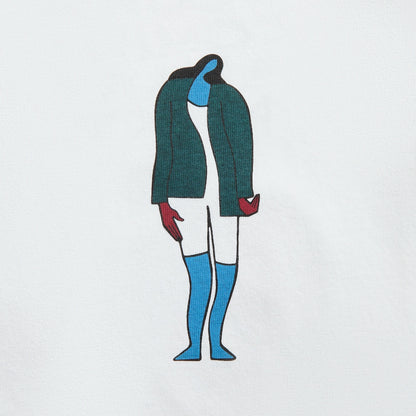 Men Kith by Parra The Broken Door Tee - White