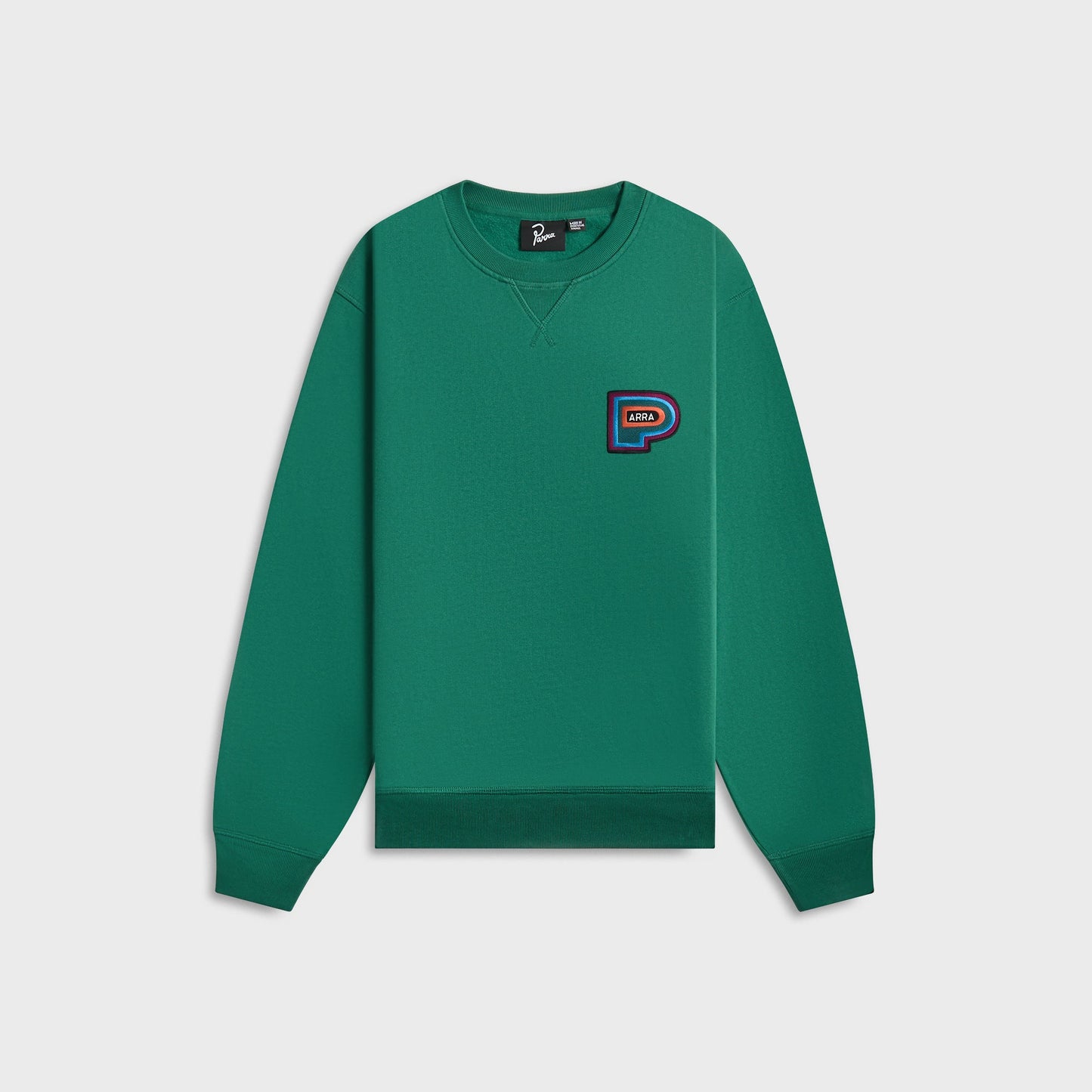 Men Kith by Parra Repeat Pea Crew Neck Sweatshirt - Green