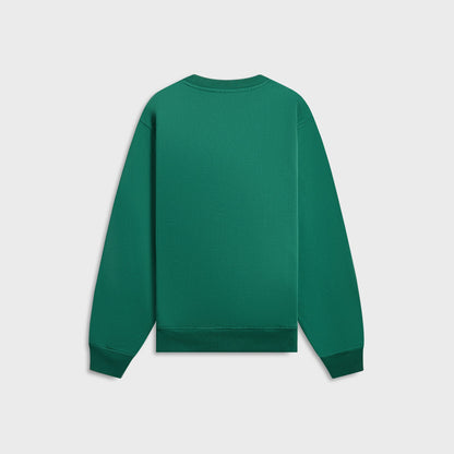 Men Kith by Parra Repeat Pea Crew Neck Sweatshirt - Green