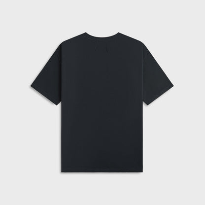 Men Kith Rhude Collegiate Crest Tee - Vintage Black