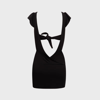 Women Kith Buci Hibiscus Dress - Black