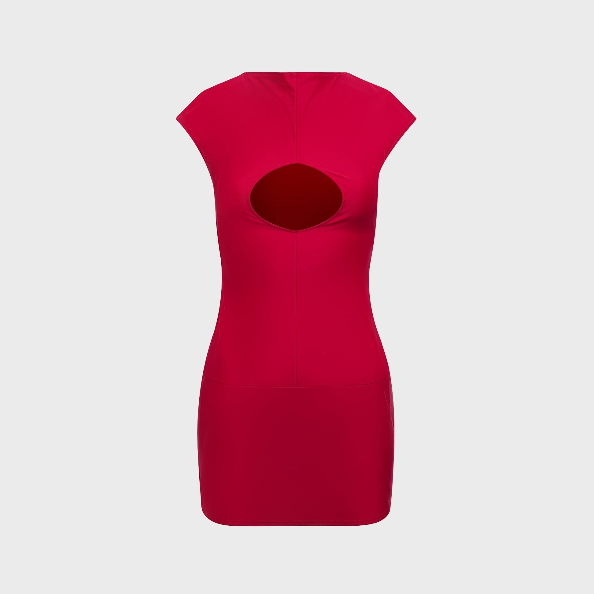 Women Kith Buci Jump Rope Dress - Cherry