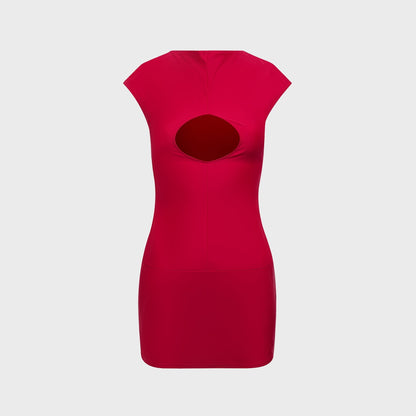 Women Kith Buci Jump Rope Dress - Cherry