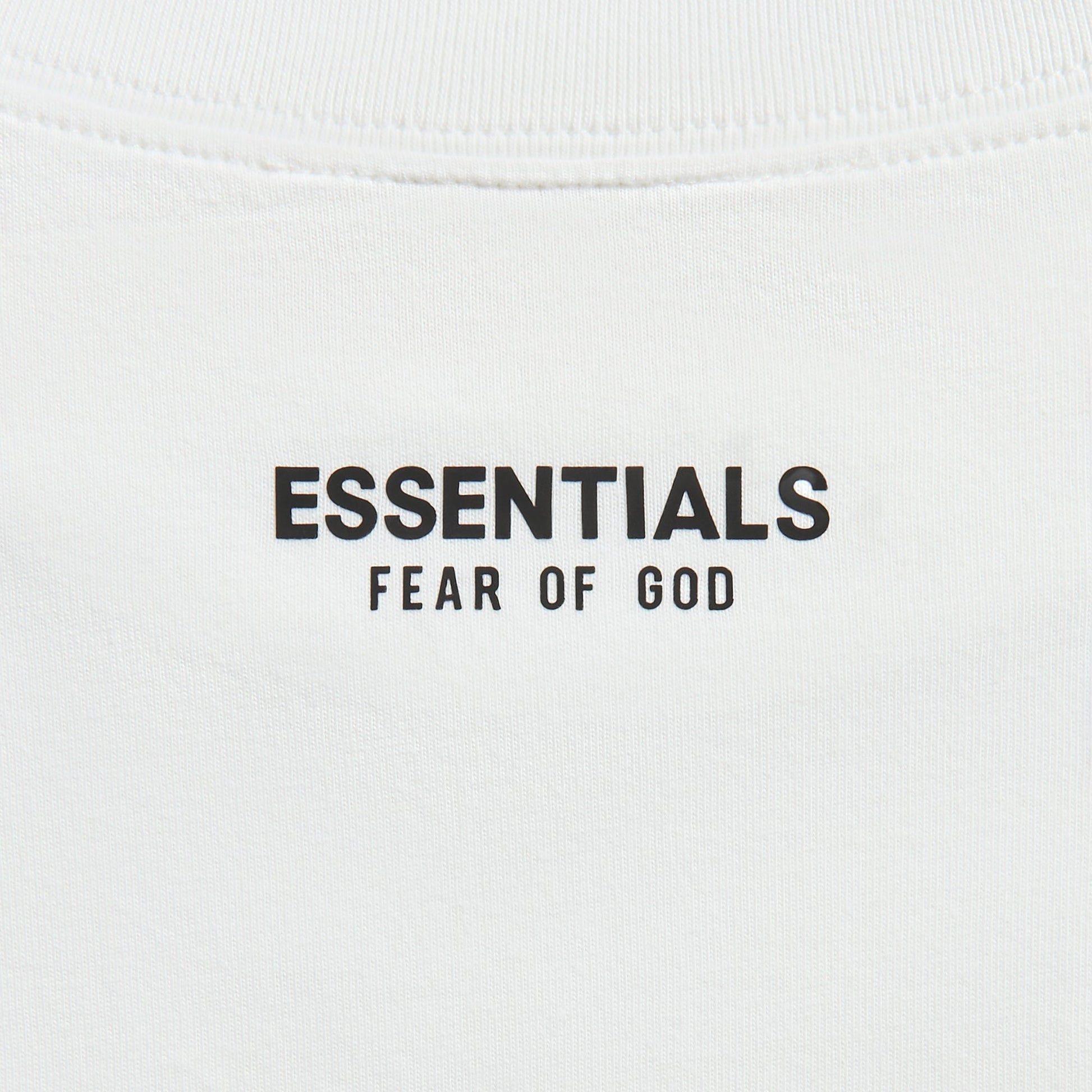 Men Kith Essentials Vintage Fit Tee - Bright White