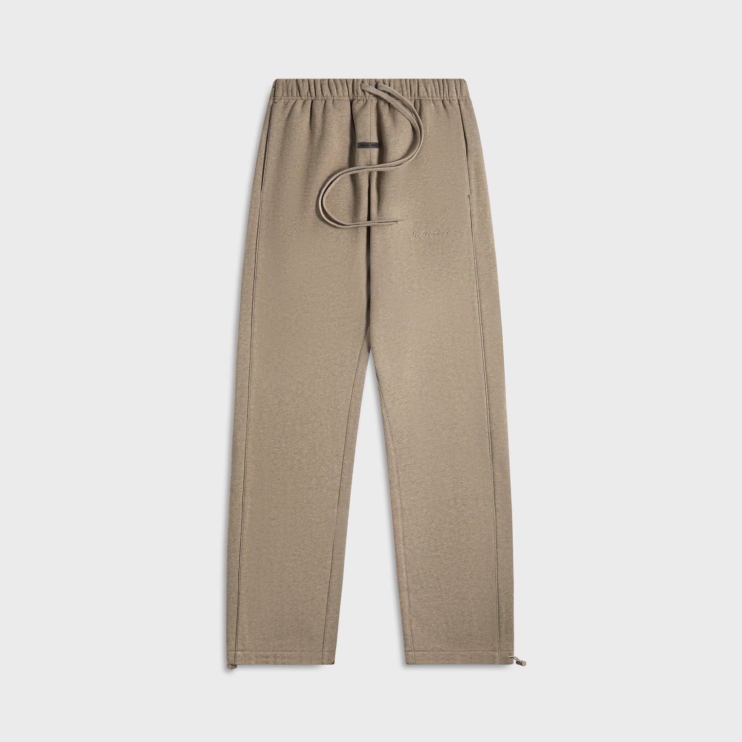 Men Kith Essentials Relaxed Fleece Sweatpant With Piping - Homestead Heather