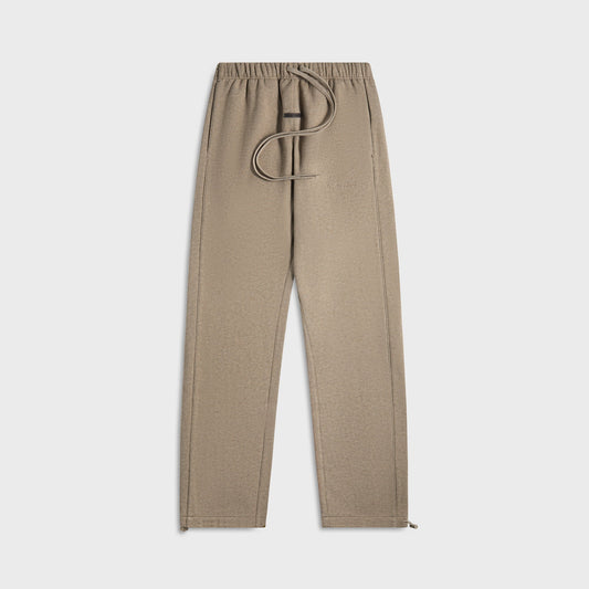 Men Kith Essentials Relaxed Fleece Sweatpant With Piping - Homestead Heather
