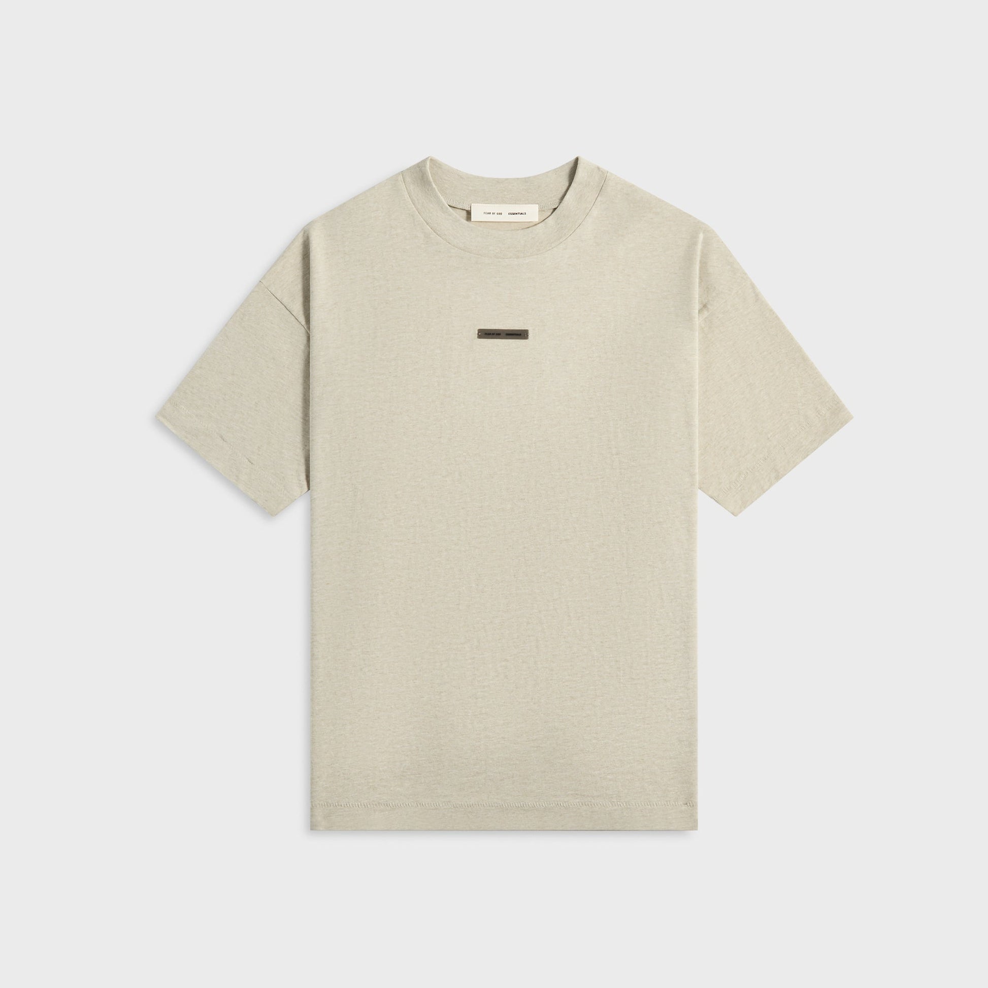 Men Kith Essentials Classic Fit Tee - Heather Stone