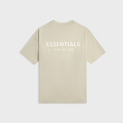 Men Kith Essentials Classic Fit Tee - Heather Stone