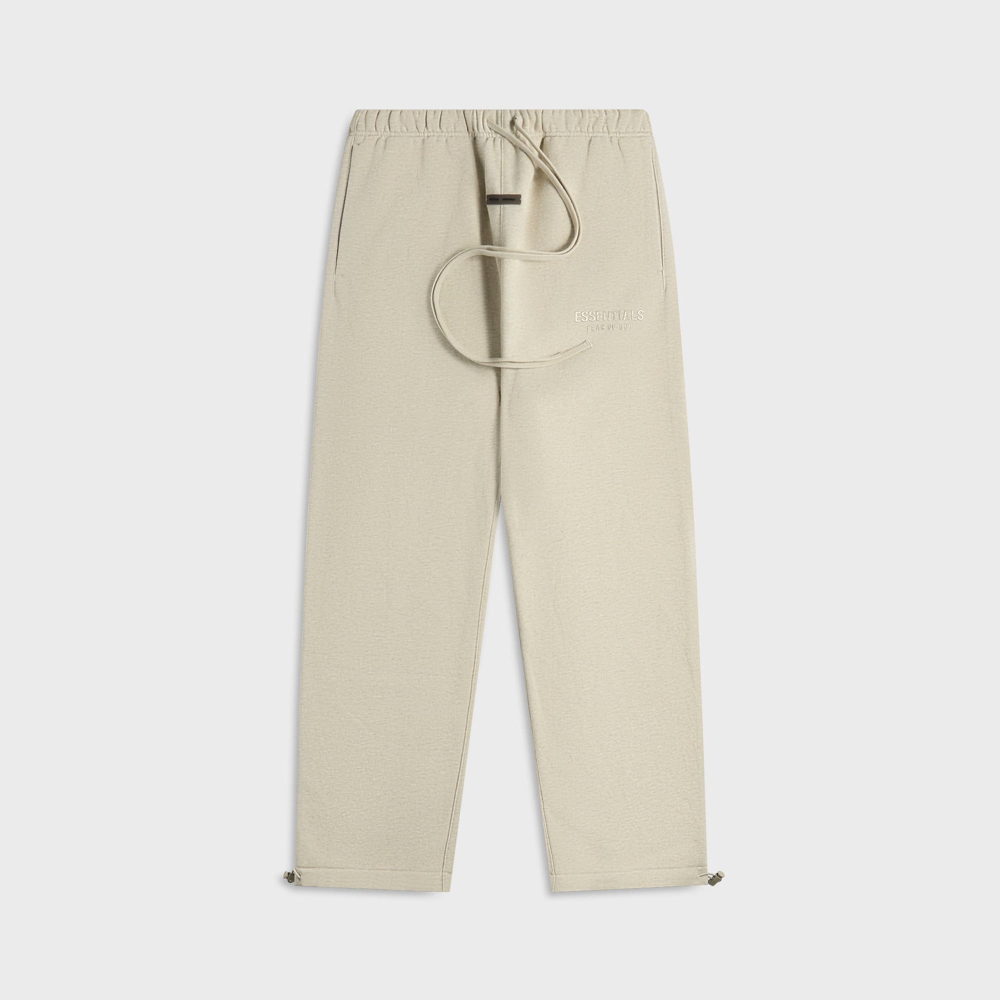 Men Kith Essentials Relaxed Fleece Sweatpant - Heather Stone