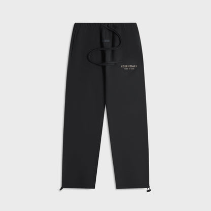 Men Kith Essentials Relaxed Fleece Sweatpant - Jet Black