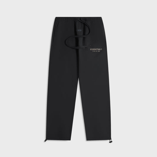 Men Kith Essentials Relaxed Fleece Sweatpant - Jet Black