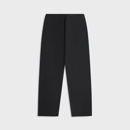 Men Kith Essentials Relaxed Fleece Sweatpant - Jet Black