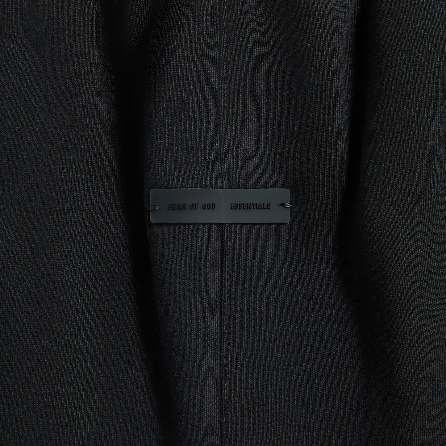Men Kith Essentials Relaxed Fleece Sweatpant - Jet Black