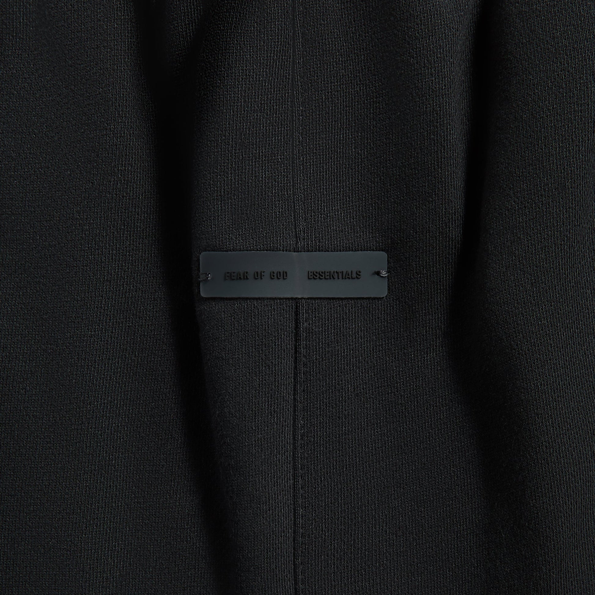 Men Kith Essentials Relaxed Fleece Sweatpant - Jet Black