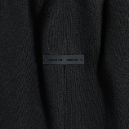 Men Kith Essentials Relaxed Fleece Sweatpant - Jet Black