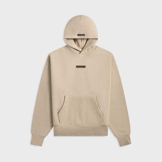 Men Kith Essentials Classic Fit Fleece Hoodie - Timber
