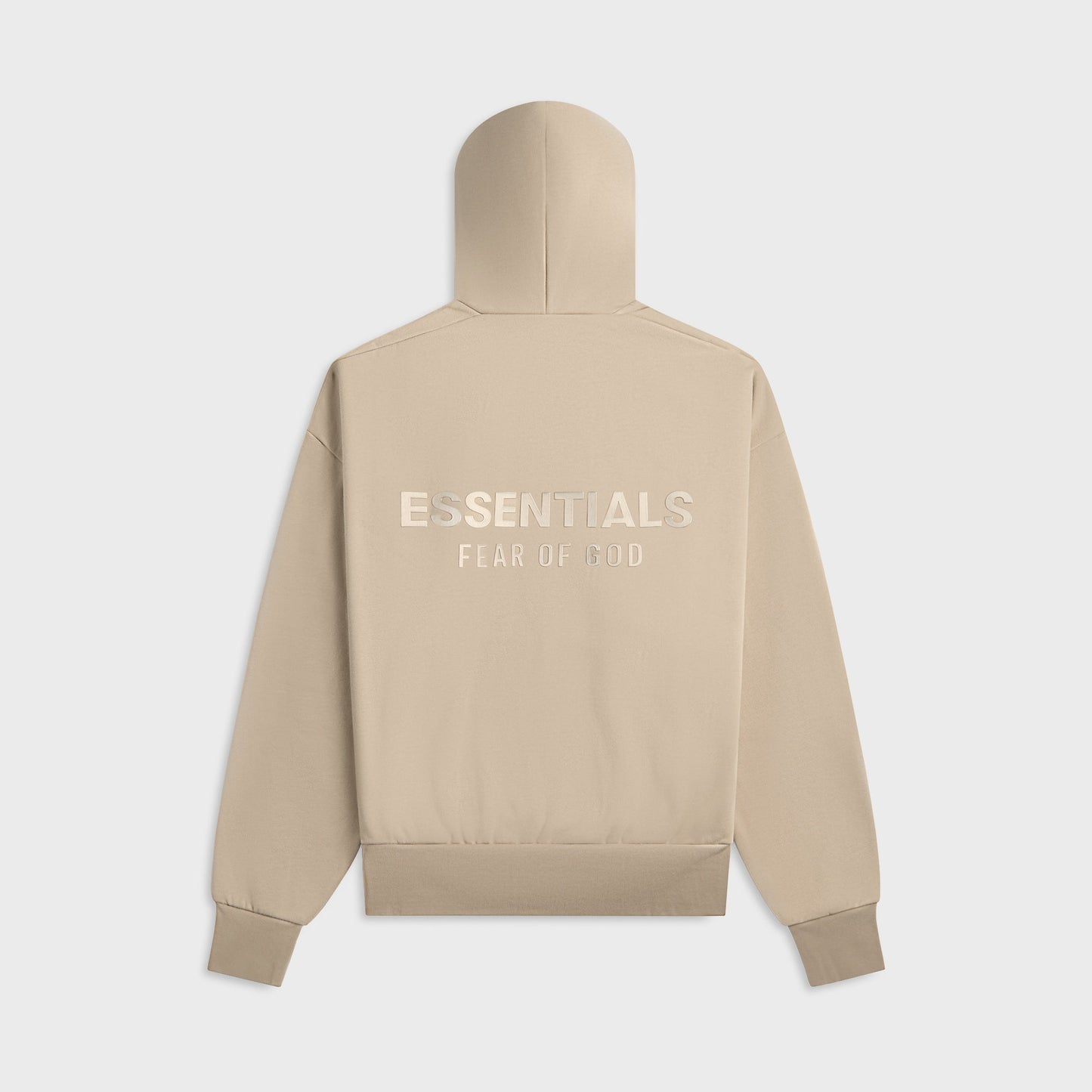 Men Kith Essentials Classic Fit Fleece Hoodie - Timber