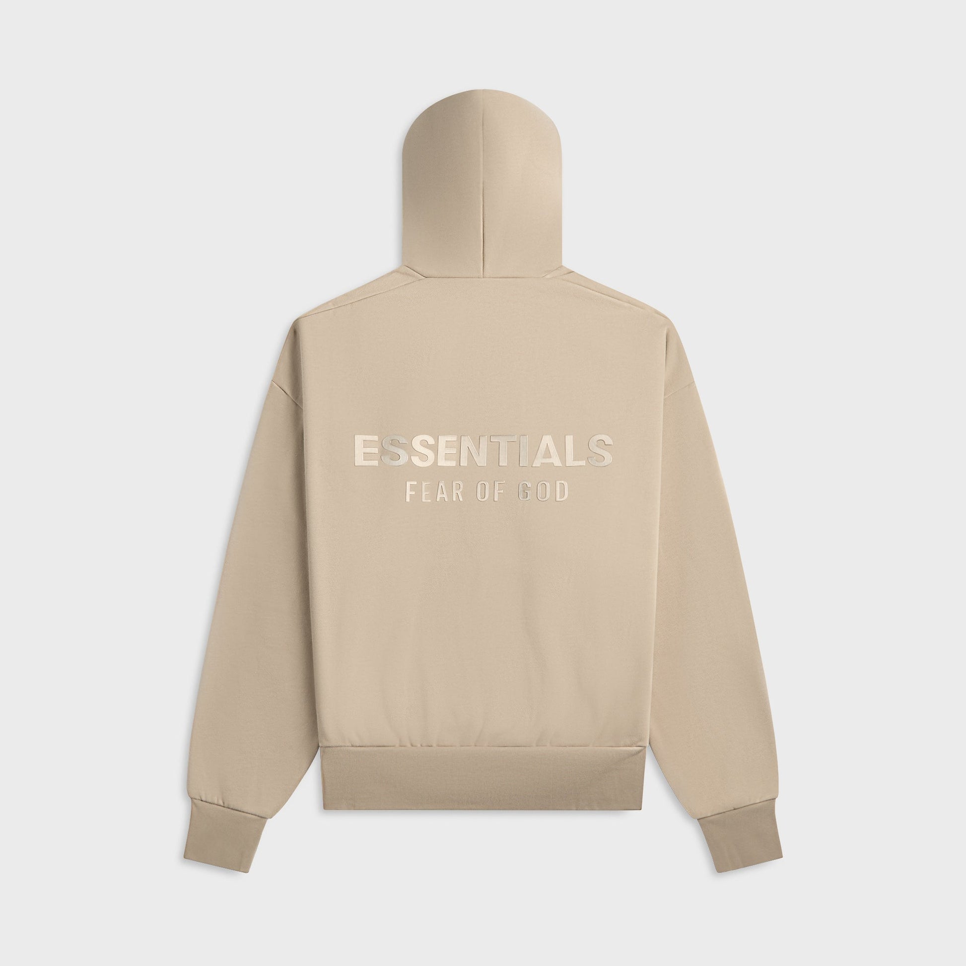 Men Kith Essentials Classic Fit Fleece Hoodie - Timber