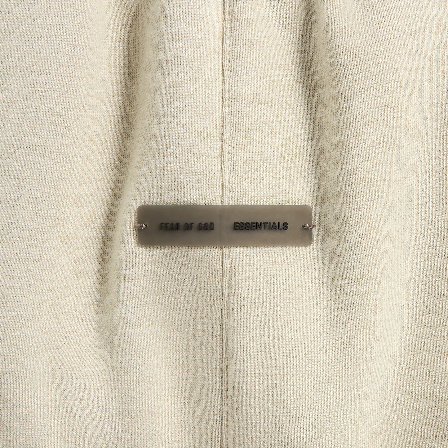 Men Kith Essentials Relaxed Fleece Sweatpant With Piping - Heather Stone / Clou