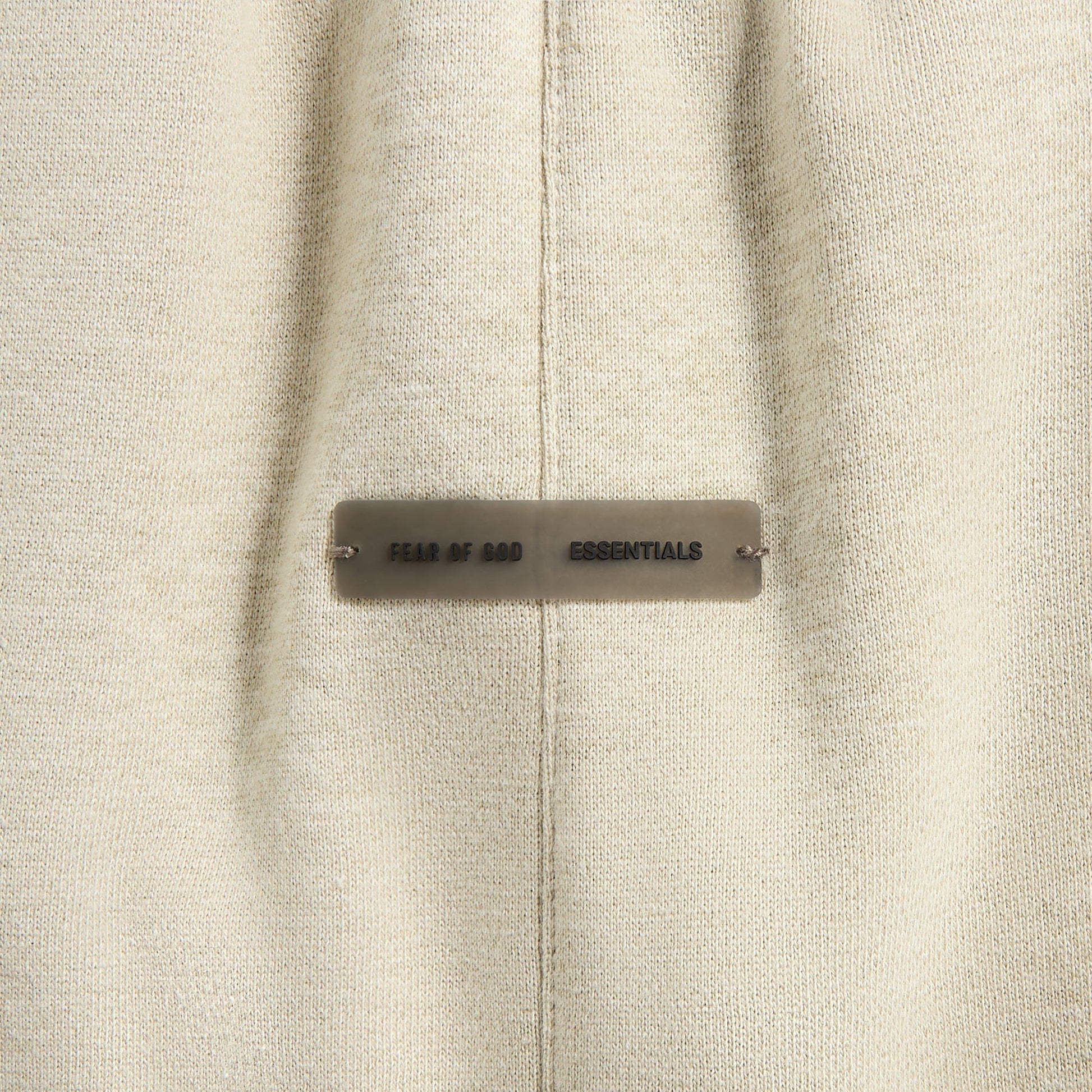 Men Kith Essentials Relaxed Fleece Sweatpant With Piping - Heather Stone / Clou