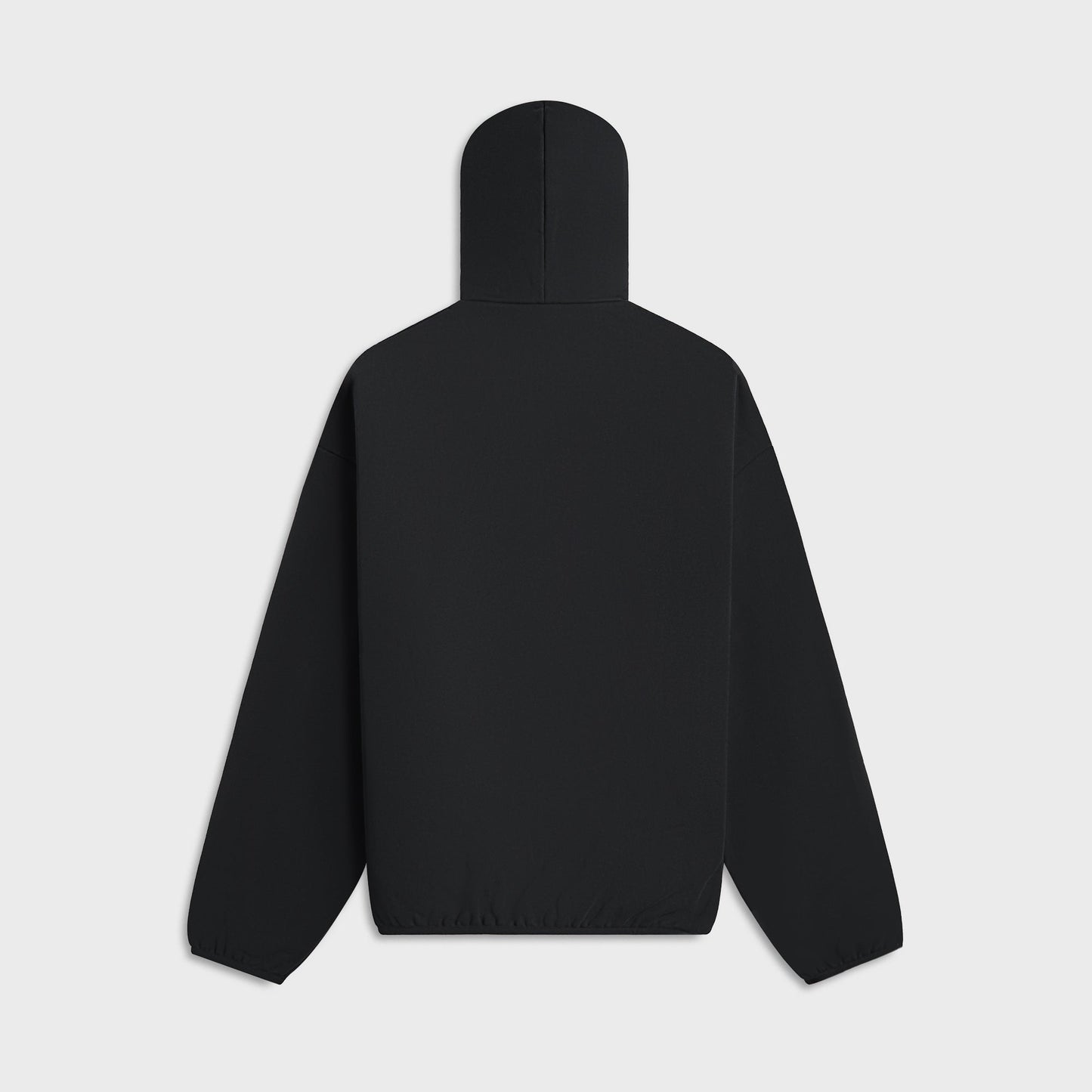 Men Kith Essentials Modern Fit Fleece Hoodie - Jet Black