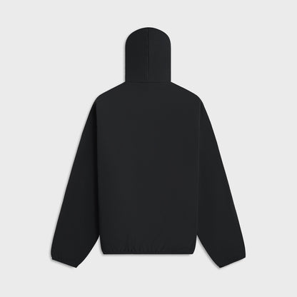 Men Kith Essentials Modern Fit Fleece Hoodie - Jet Black