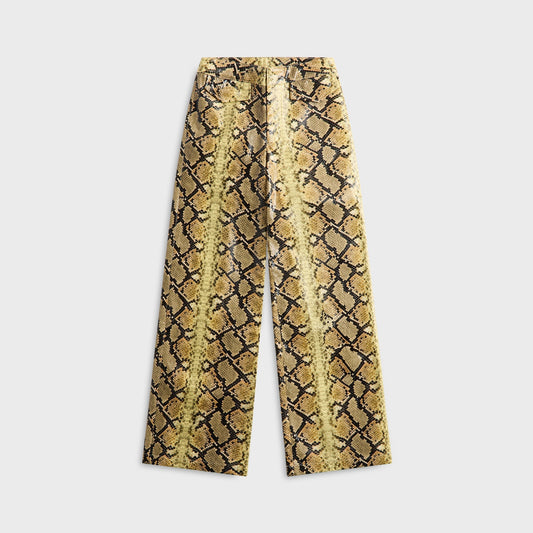 Women Kith Kim Shui Moon Snakeskin Pant - Multi