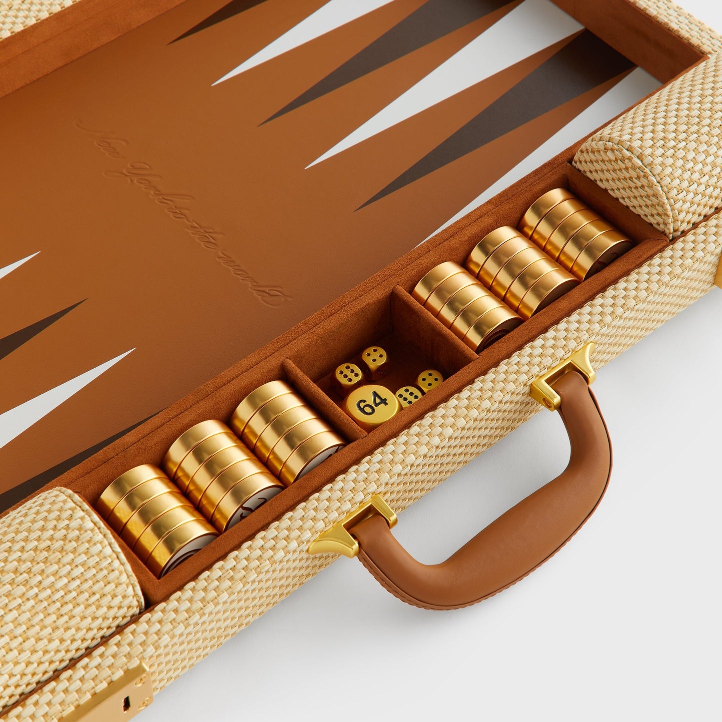 Men|Women Kith Kith Raffia Backgammon Board - Radiant