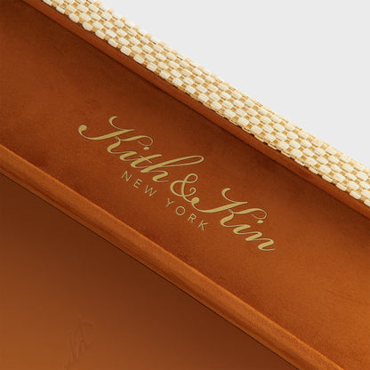Men|Women Kith Kith Raffia Backgammon Board - Radiant