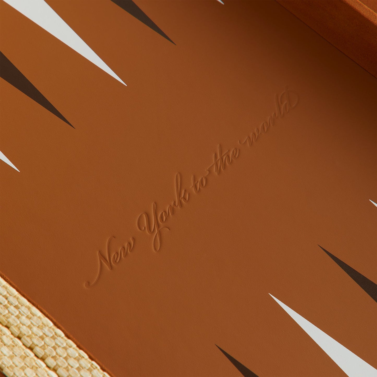 Men|Women Kith Kith Raffia Backgammon Board - Radiant