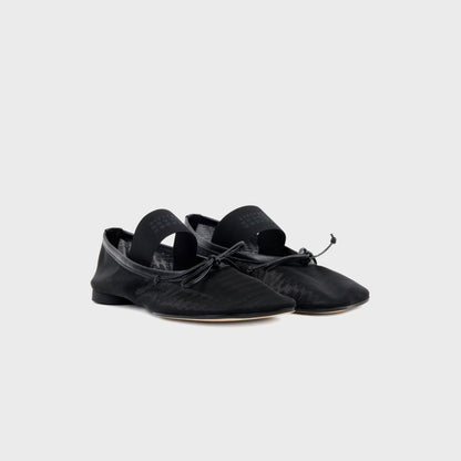 Women Kith MM6 Maison Margiela Anatomic Numeric Ballerina - Black