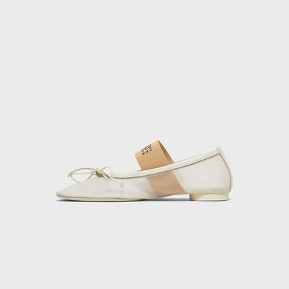 Women Kith MM6 Maison Margiela Anatomic Numeric Ballerina - Bleached Sand