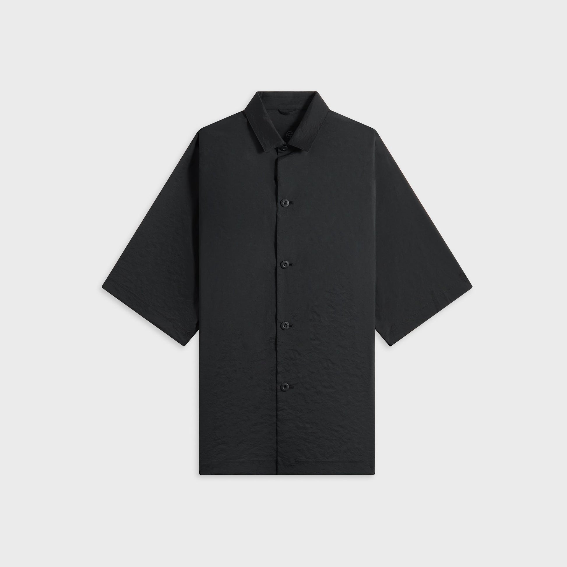 Men Kith Teatora Doctoroid Wide Shirt - Black