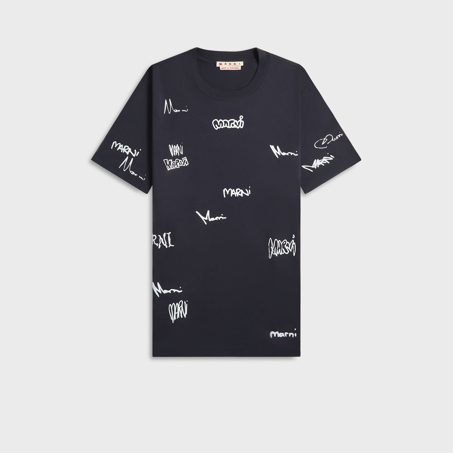 Men Kith Marni Short Sleeved Tee - Blue / Black