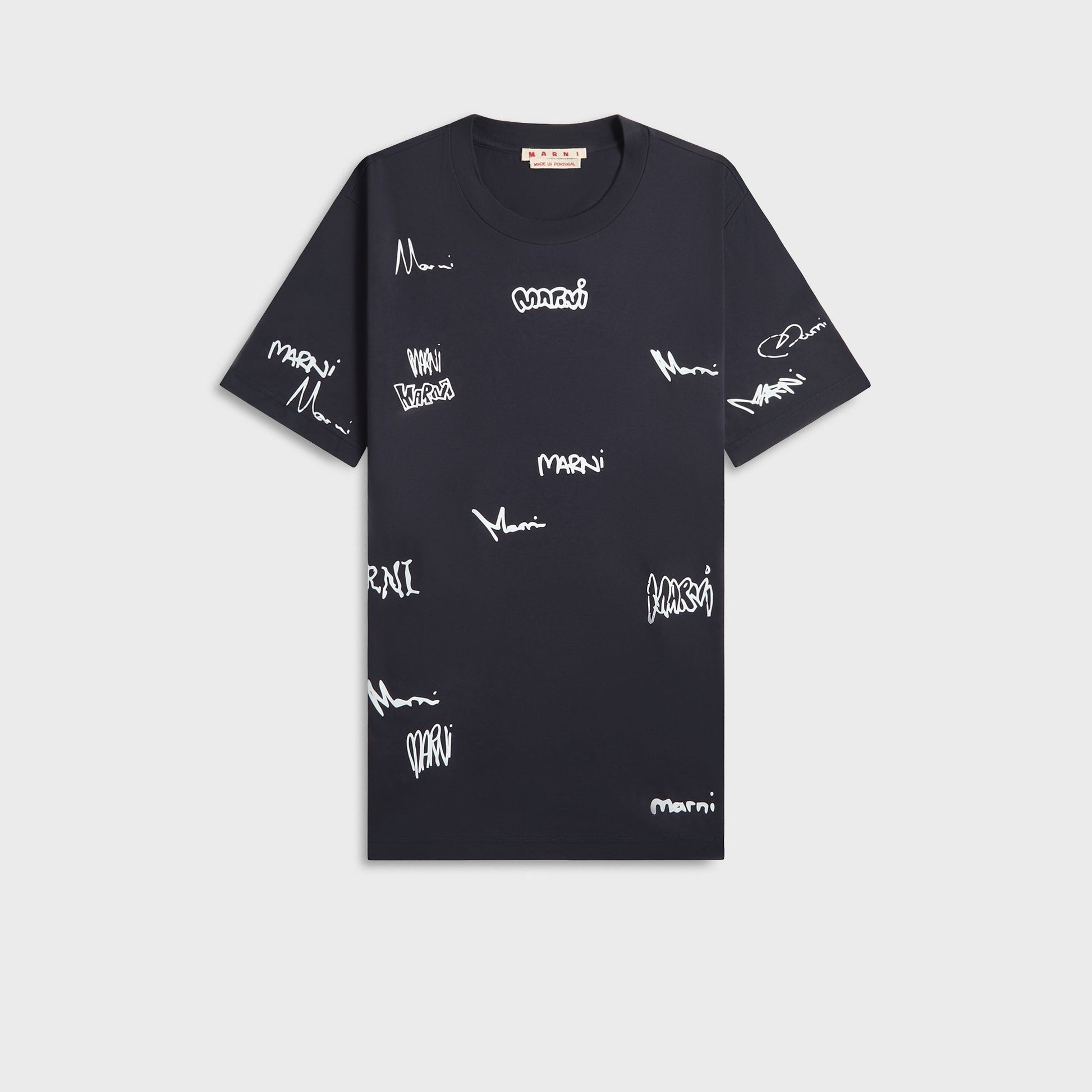 Men Kith Marni Short Sleeved Tee - Blue / Black