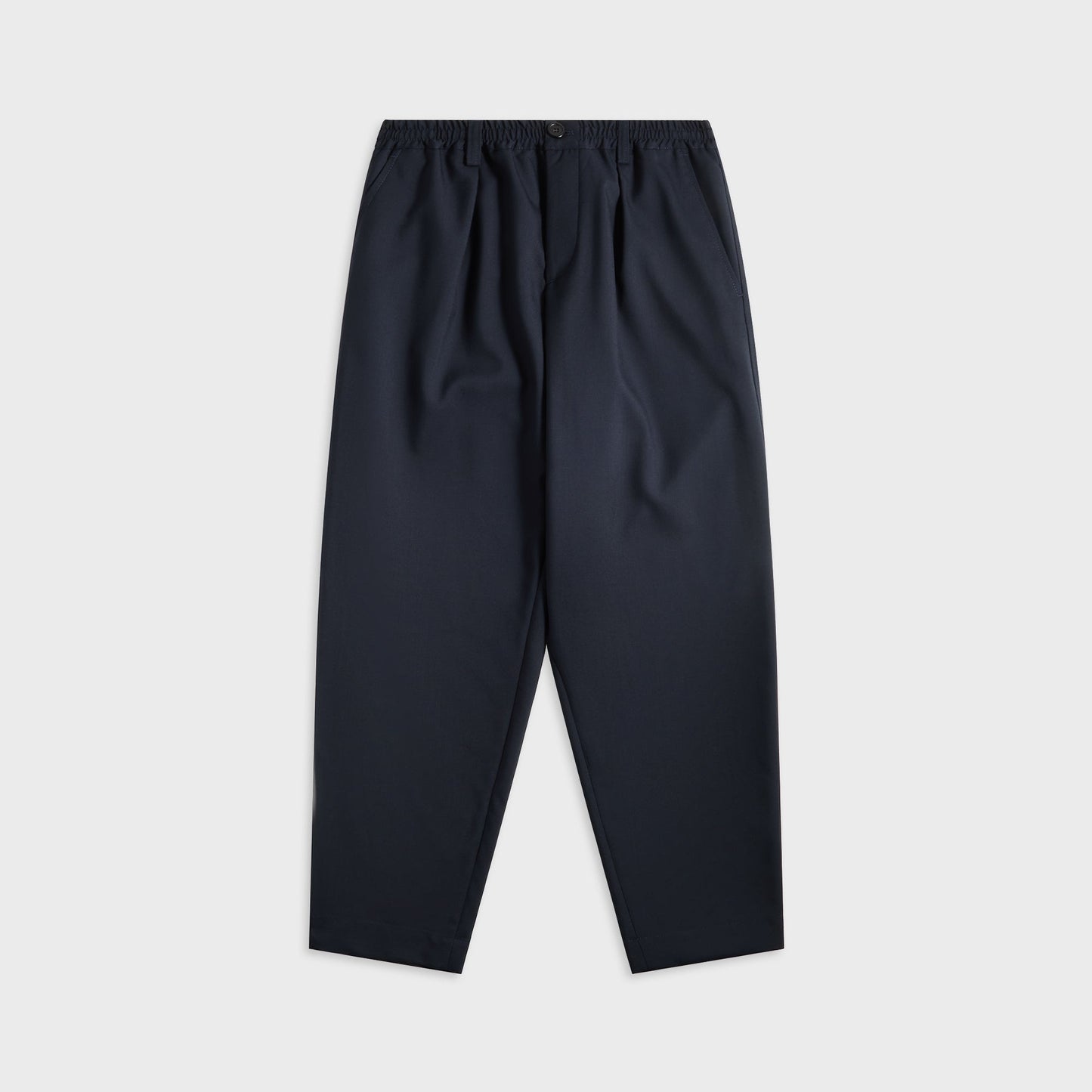 Men Kith Marni Tropical Wool Cropped Drawstring Trousers - Blue / Black
