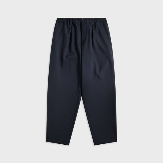 Men Kith Marni Tropical Wool Cropped Drawstring Trousers - Blue / Black